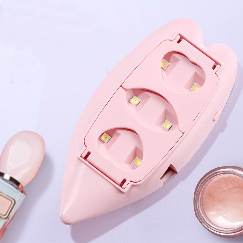 مصباح أظافر صغير يعمل بالأشعة فوق البنفسجية بتقنية - Image 4