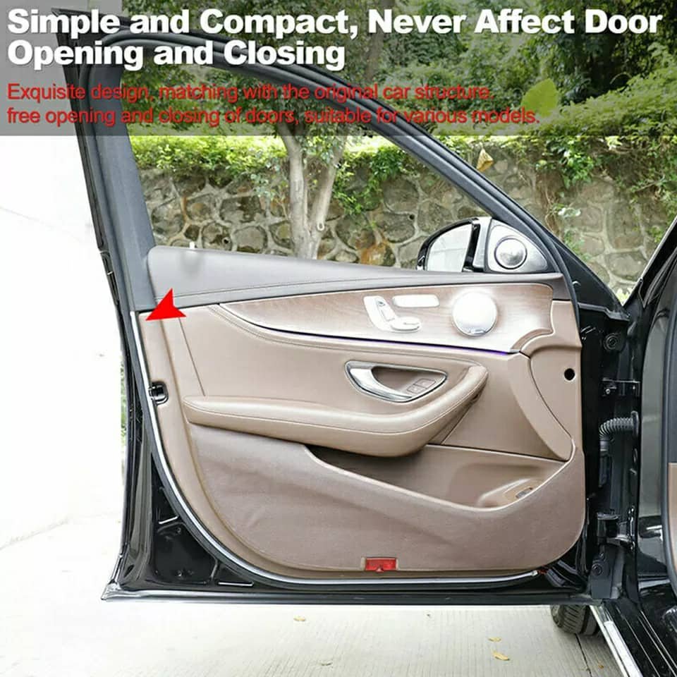 قطعتان من مصابيح التحذيرية لأبواب السيارة المضادة - Image 4