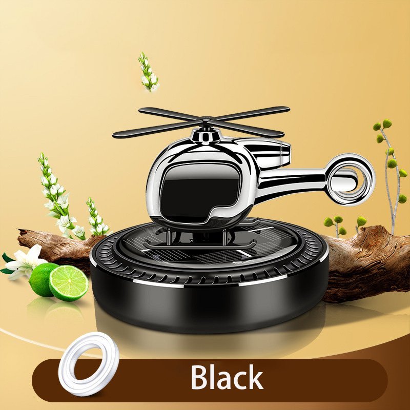 معطر جو للسيارة يعمل بالطاقة الشمسية على شكل طائرة - Image 6