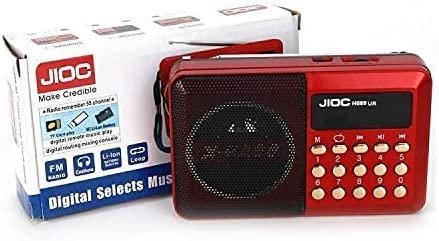 راديو رقمي محمول قابل لإعادة الشحن بتقنية بلوتوث وشحن - Image 4