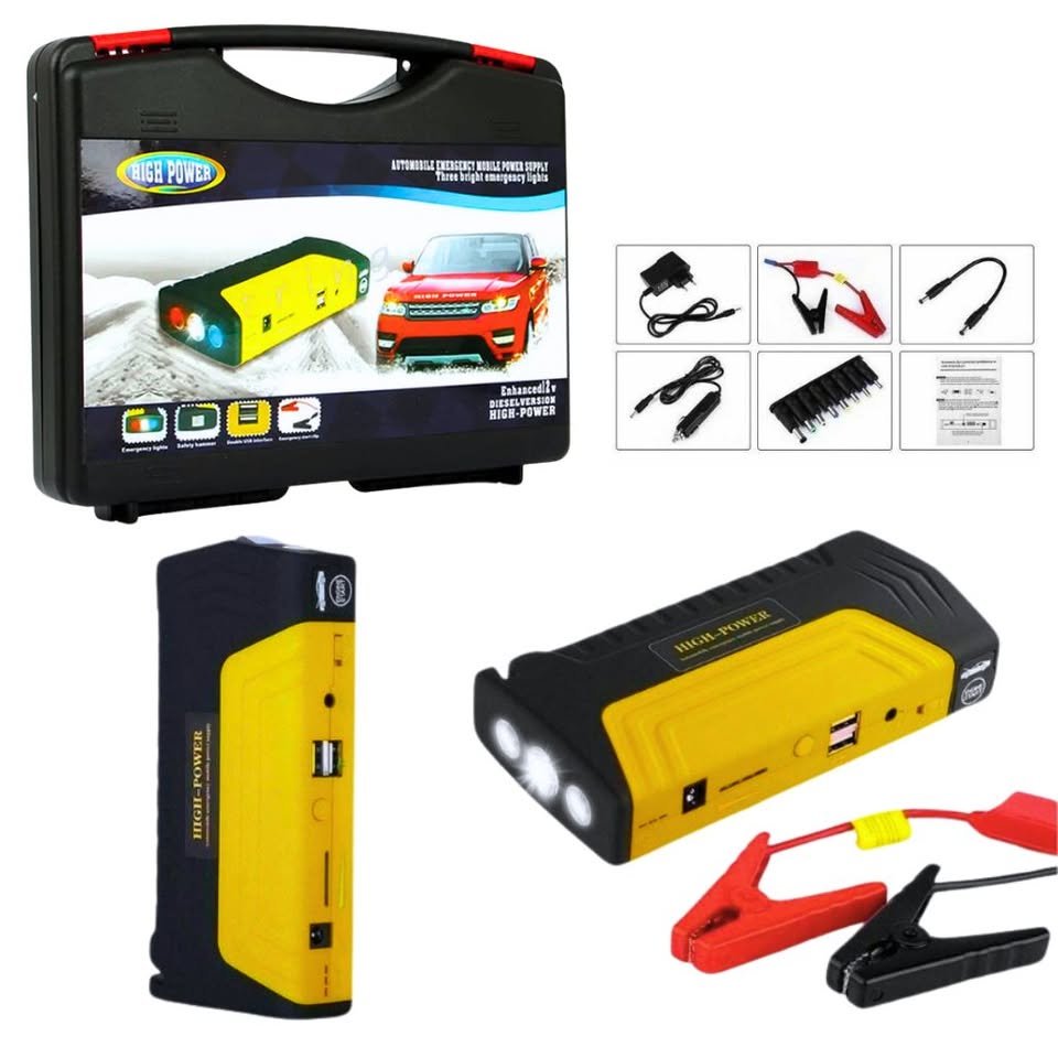 طقم طوارئ 8 في 1 للسيارات ذات 12 فولت