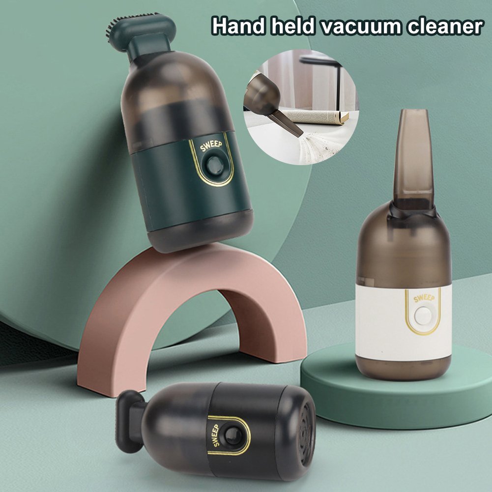 مكنسة كهربائية يدوية صغيرة محمولة ولاسلكية للمنازل - Image 6