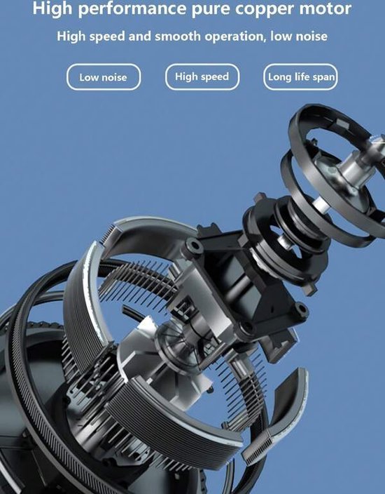 مروحة كهربائية للسيارة بجهد 12 فولت - Image 3