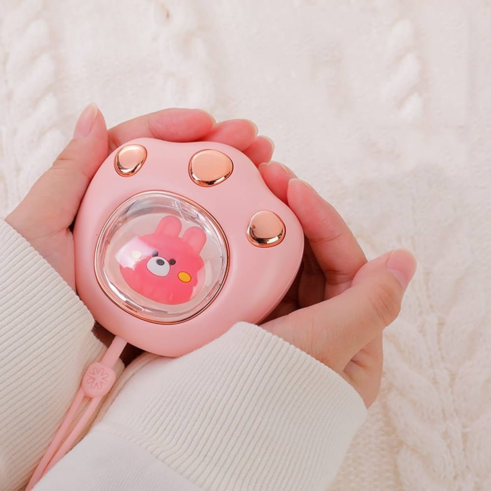 مدفأة يدوية محمولة لطيفة على شكل مخلب قطة مزودة - Image 5