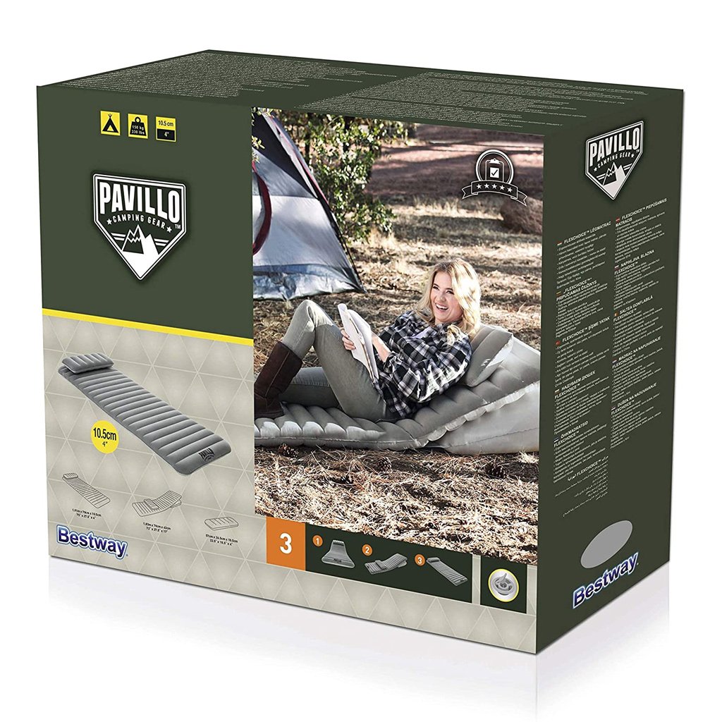 مرتبة هوائية فردية من بيست واي بافيلو مع وسادتين - Image 7