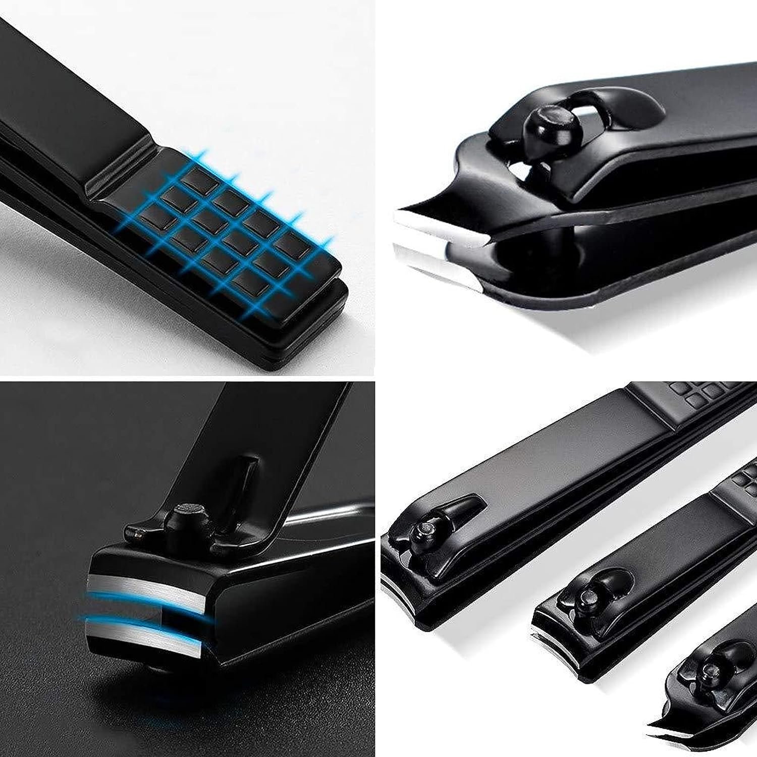 مجموعة من 12 قطعة من مقصات الأظافر الاحترافية المصنوعة - Image 5