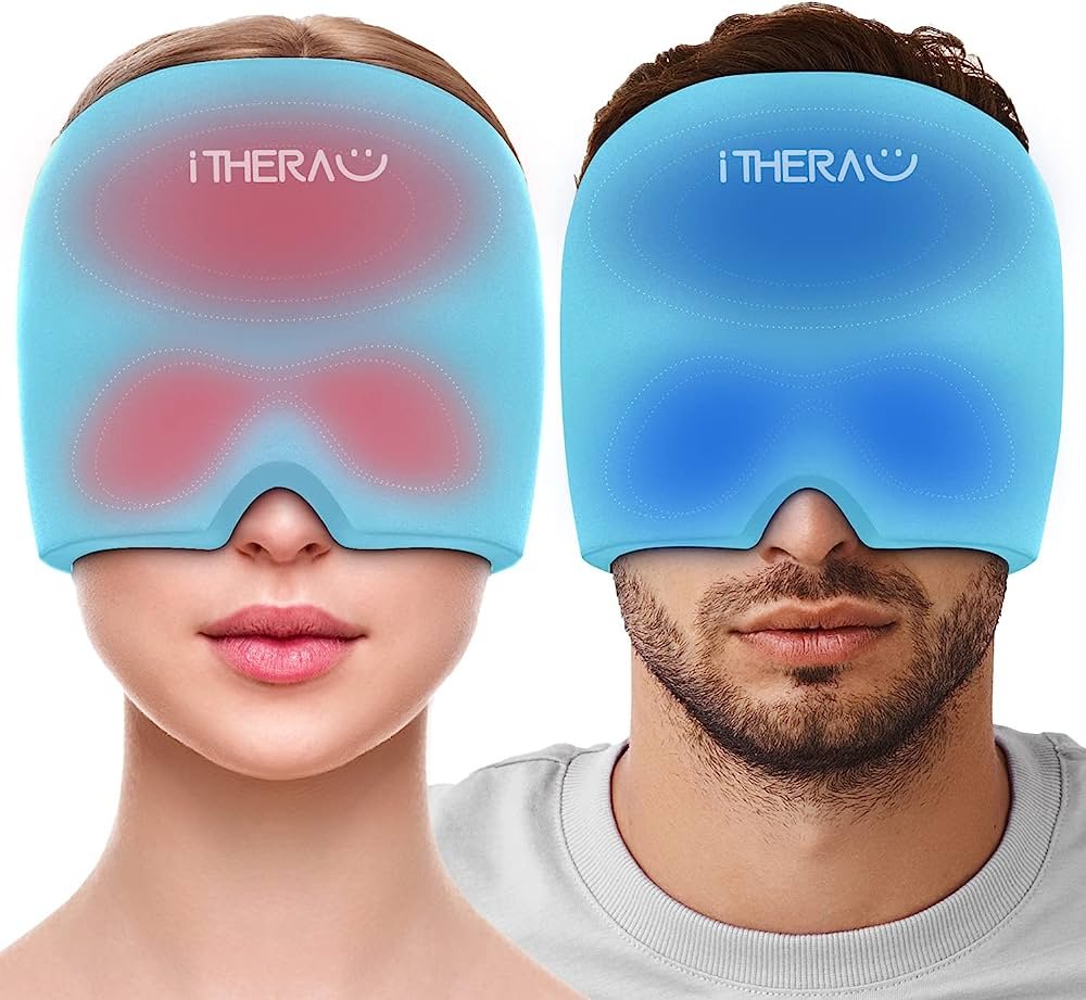 قبعة جل قابلة للتمدد لتخفيف الصداع - Image 2