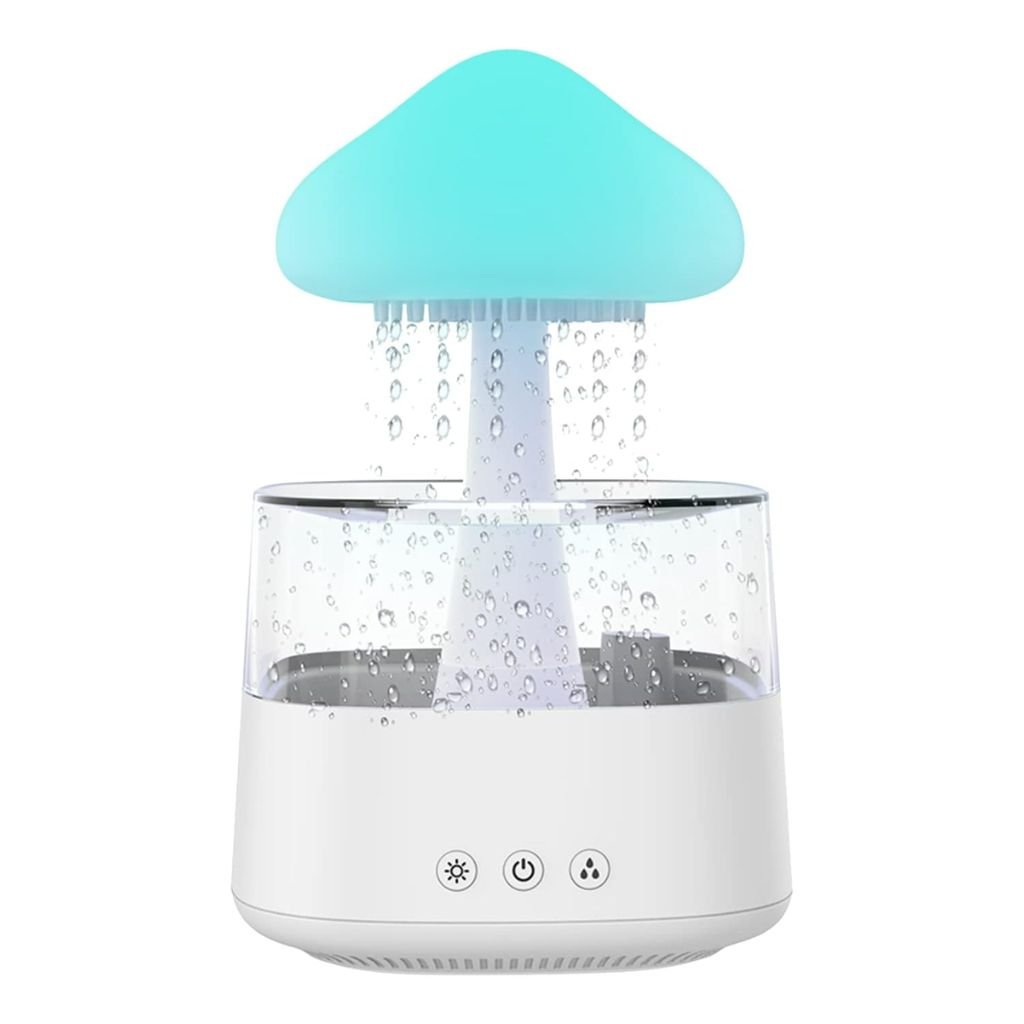 موزع الزيوت العطرية “غيوم المطر” سعة 300 مل وسماعة - Image 3