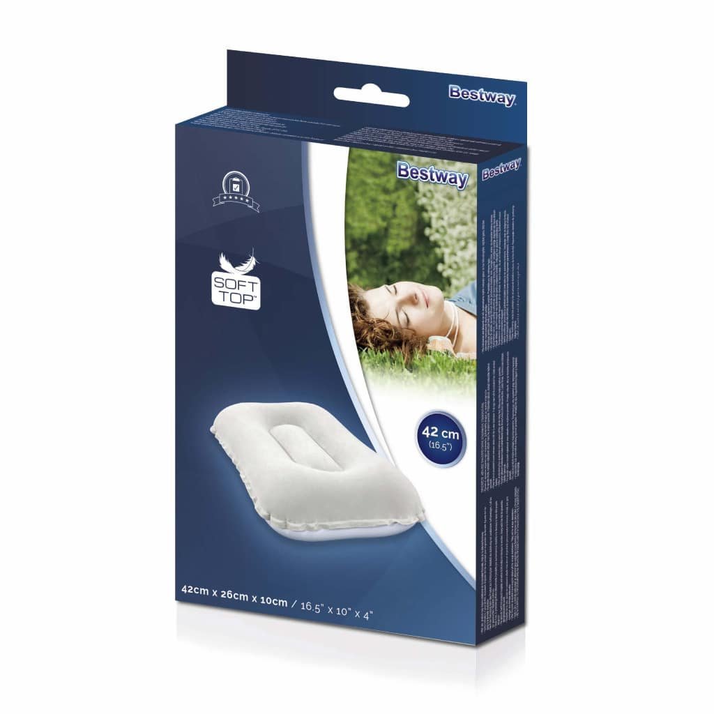 وسادة التخييم والسفر القابلة للنفخ والمريحة من بيست واي - Image 4