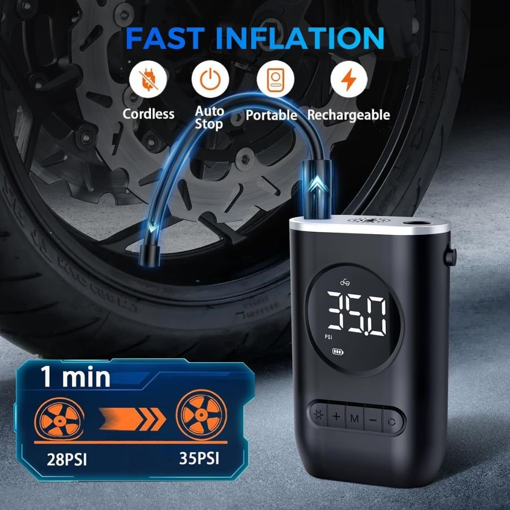 ضاغط هواء محمول بقوة 150 رطل لكل بوصة مربعة - Image 7