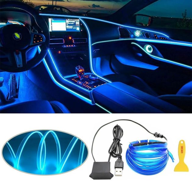 كابل إضاءة تزيين داخلية للسيارة من