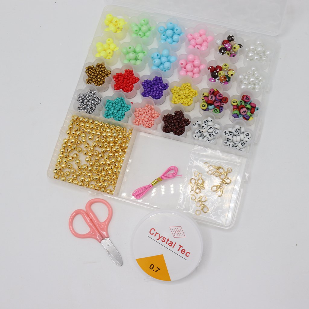 مجموعة صنع أساور الصداقة للبنات - Image 3