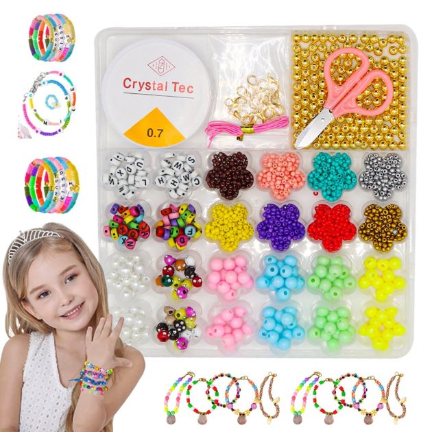 مجموعة صنع أساور الصداقة للبنات