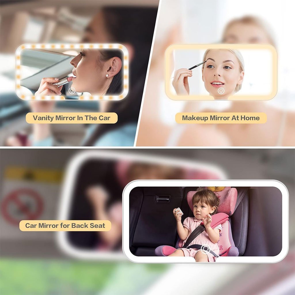 مرآة واقية من الشمس للسيارة بثلاث درجات حرارة لونية - Image 6