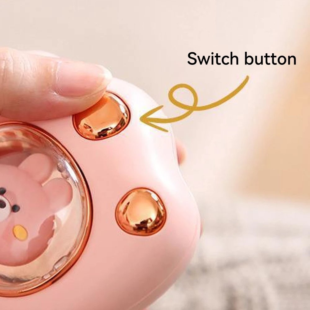 مدفأة يدوية محمولة لطيفة على شكل مخلب قطة مزودة - Image 4