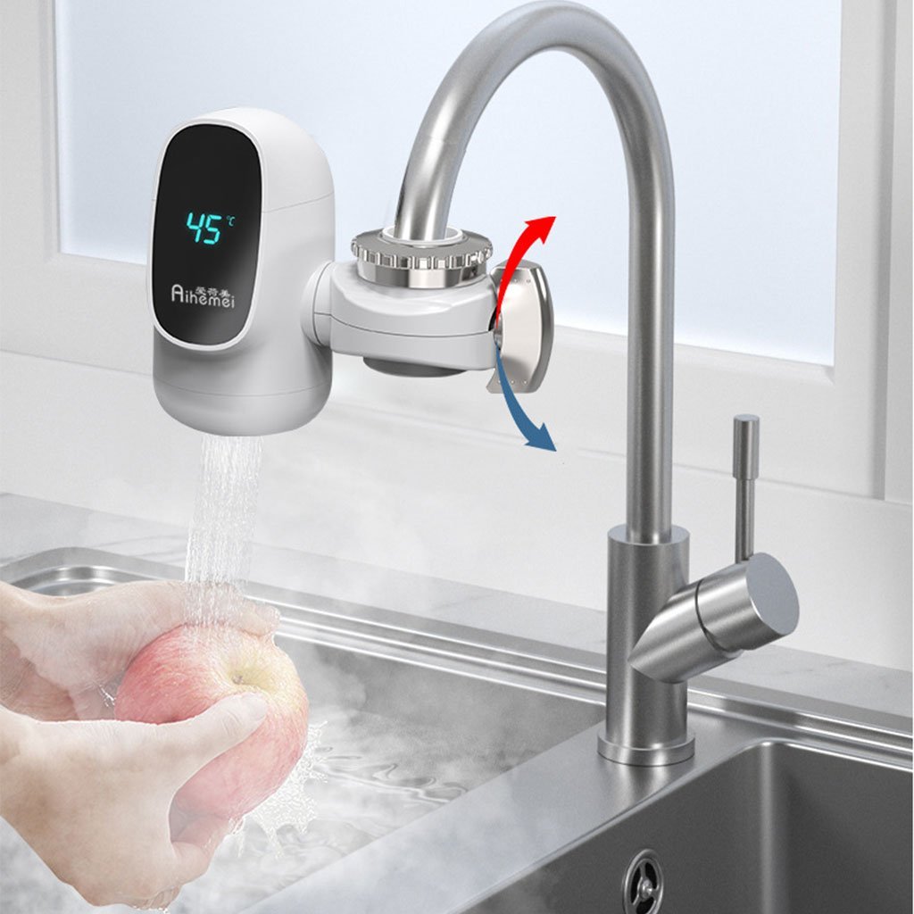 صنبور تسخين كهربائي سريع مزود بشاشة عرض رقمية - Image 2