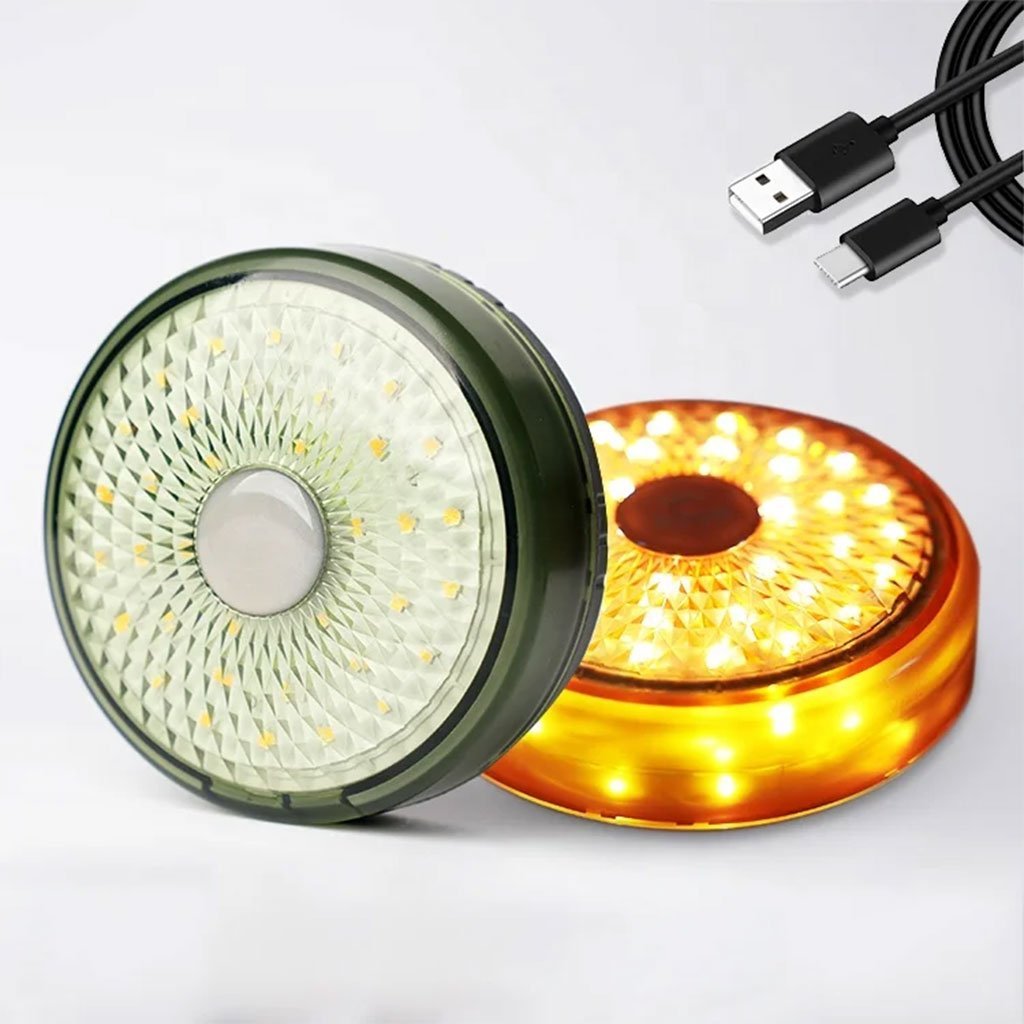 مصباح تخييم LED متعدد الوظائف مع شاحن - Image 3