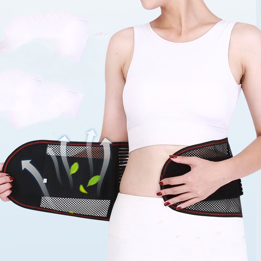 حزام دعم أسفل الظهر مع قضيب دعم لتخفيف الألم - Image 2