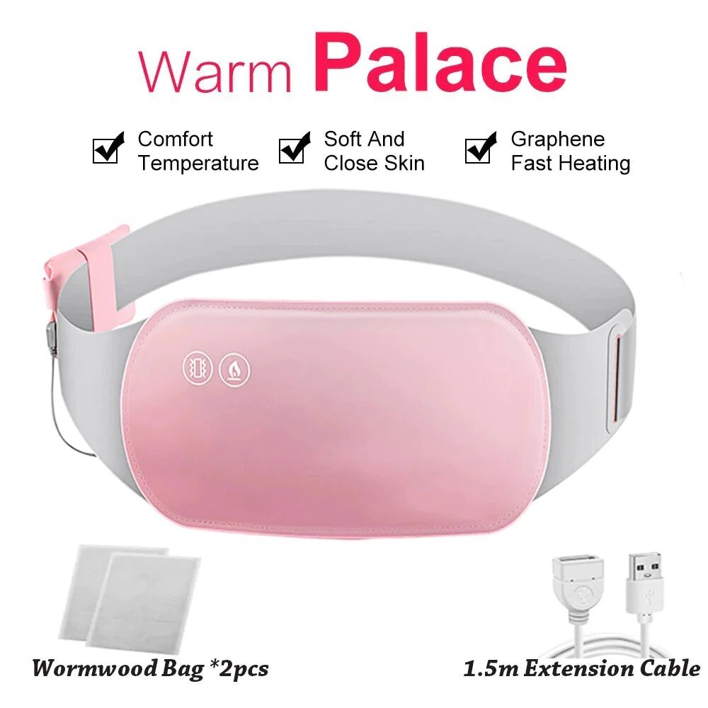 حزام اهتزازي ساخن لتخفيف آلام الدورة الشهرية - Image 6