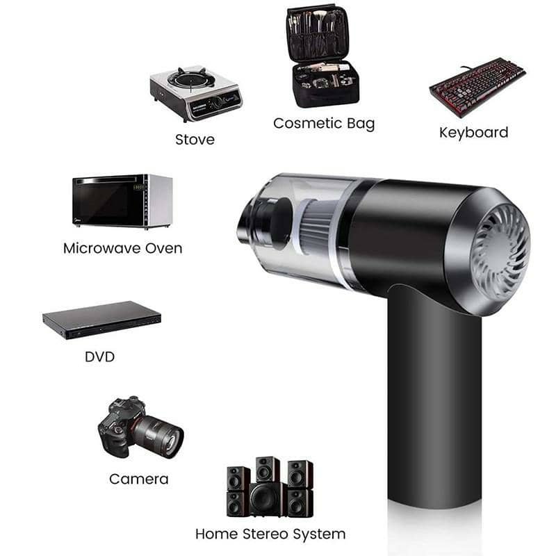 مكنسة كهربائية لاسلكية 2 في 1 للسيارة والمنزل 12 - Image 8