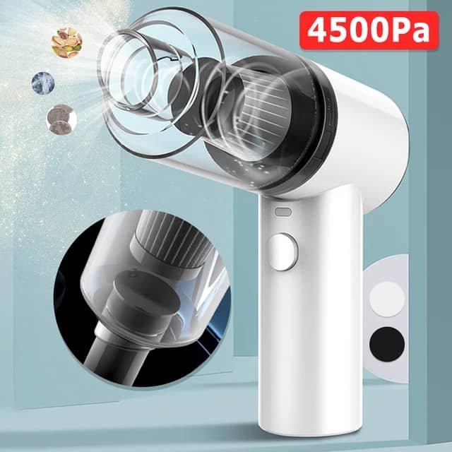 مكنسة كهربائية لاسلكية 2 في 1 للسيارة والمنزل 12 - Image 4