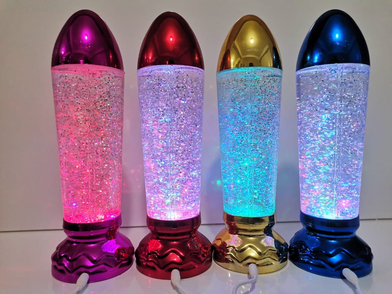 مصباح دوار على شكل ندفة ثلج سحرية - Image 6