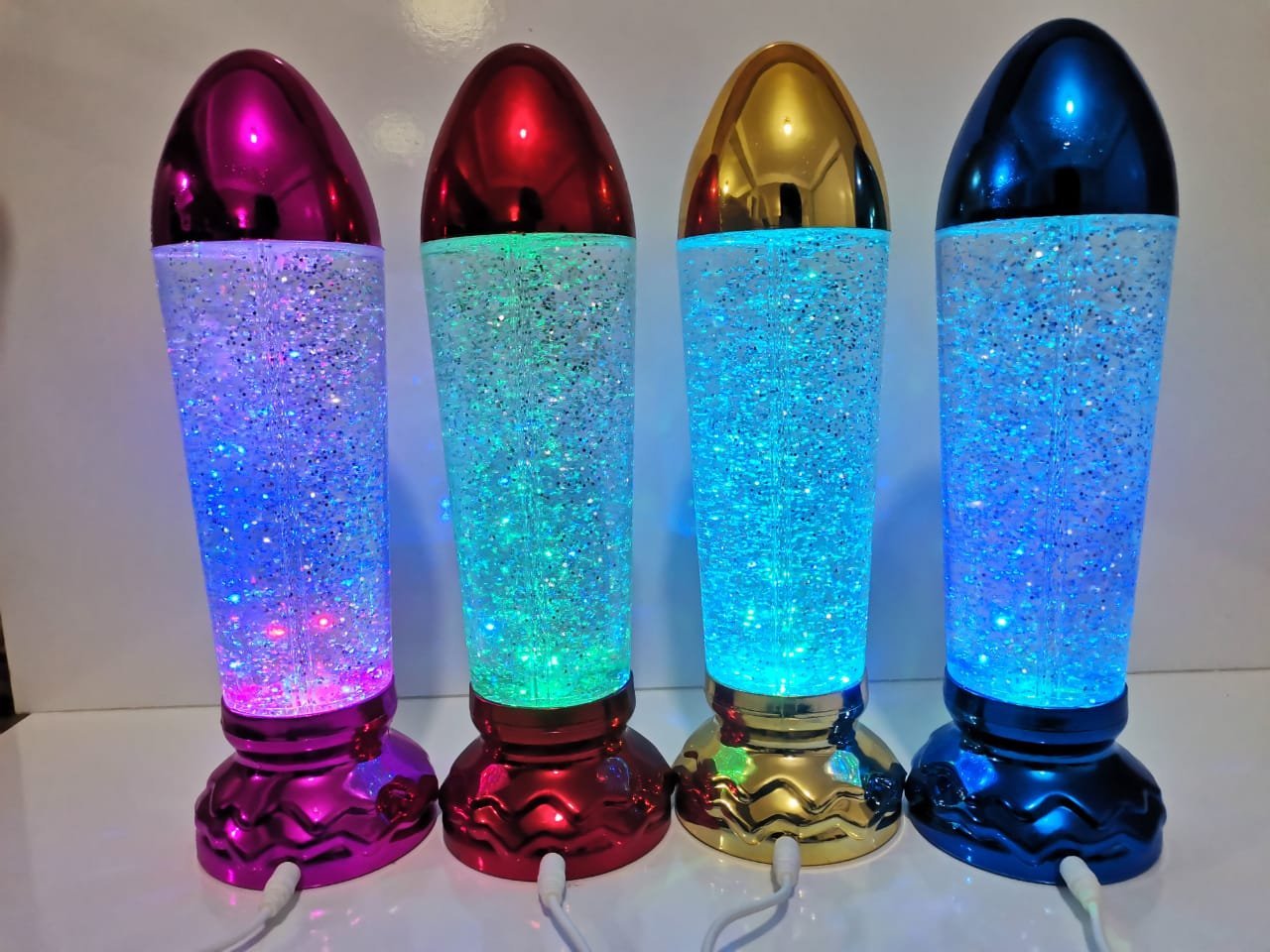 مصباح دوار على شكل ندفة ثلج سحرية - Image 7