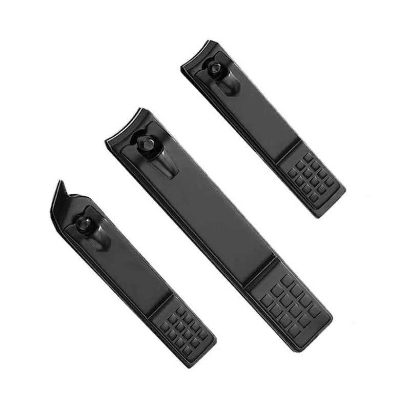 مجموعة من 12 مقص أظافر من الفولاذ المقاوم للصدأ - Image 5