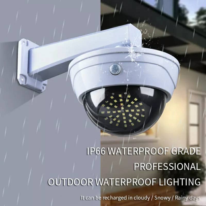 مصباح أمان خارجي يعمل بالطاقة الشمسية مزود بمستشعر حركة - Image 8