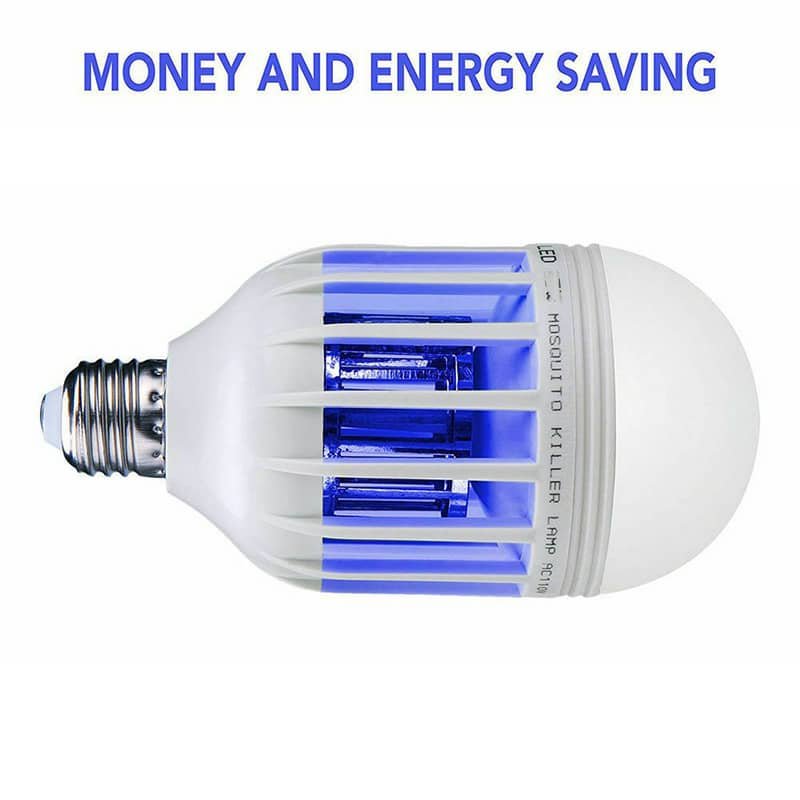 مصباح موفر للطاقة 3 في 1 طارد للبعوض E27 - Image 4