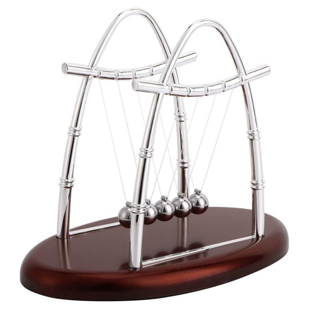 كرات التوازن الفولاذية الكلاسيكية من نيوتن كرادل