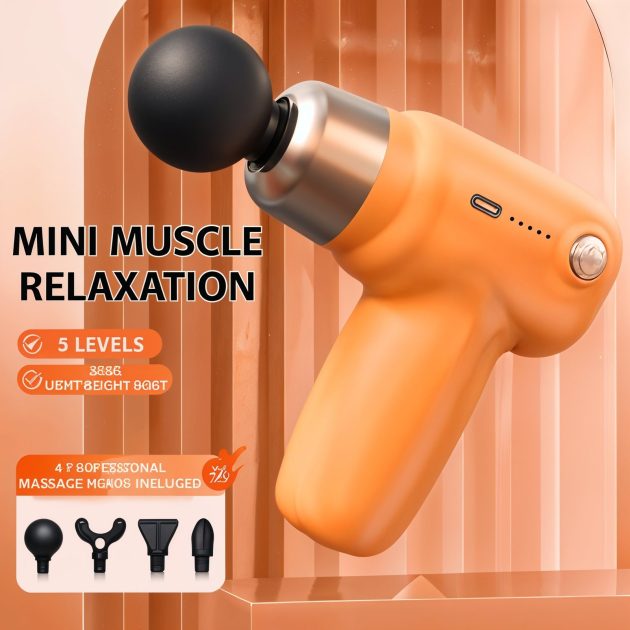 مسدس تدليك صامت بخمس سرعات