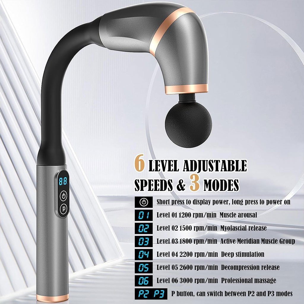 مسدس تدليك بمقبض طويل - Image 5