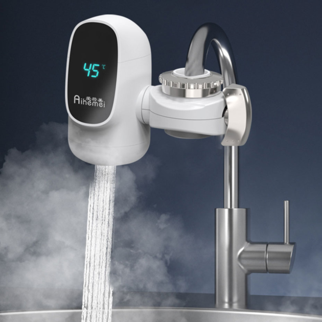 صنبور تسخين كهربائي سريع مزود بشاشة عرض رقمية